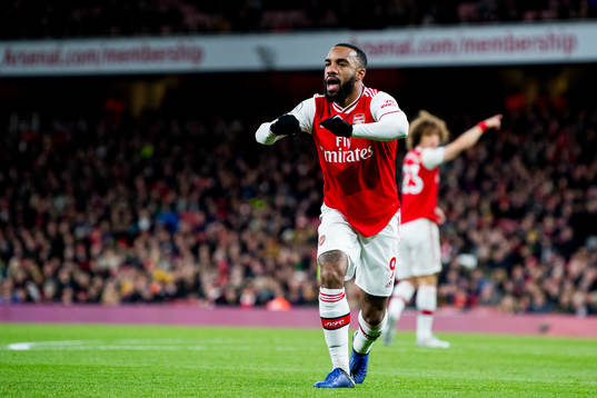 Alexandre Lacazette of Arsenal