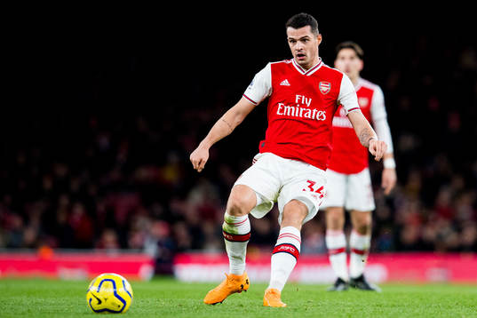 Granit Xhaka of Arsenal