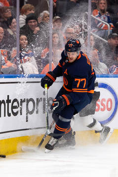 Oscar Klefbom of the Edmonton Oilers