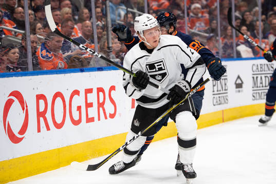 Paul LaDue of the Los Angeles Kings