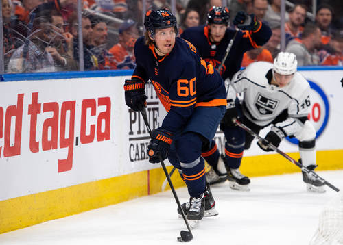 Markus Granlund of the Edmonton Oilers