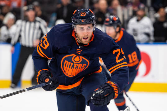 Leon Draisaitl of the Edmonton Oilers
