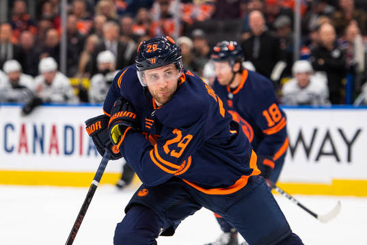 Leon Draisaitl of the Edmonton Oilers