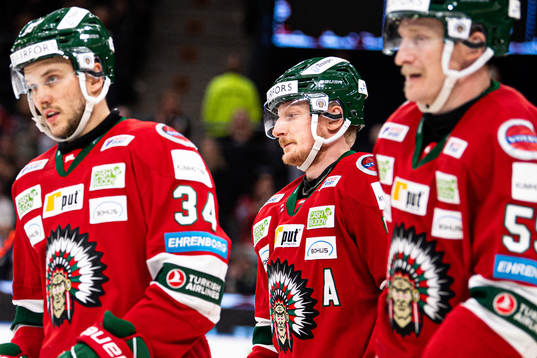 Frölundas Simon Hjalmarsson deppar