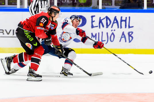 under ishockeymatchen i SHL mellan Malmö Redhawks och