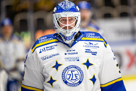 Leksands målvakt Axel Brage
