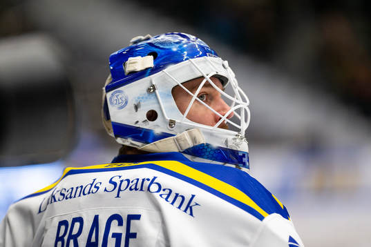 Leksands målvakt Axel Brage