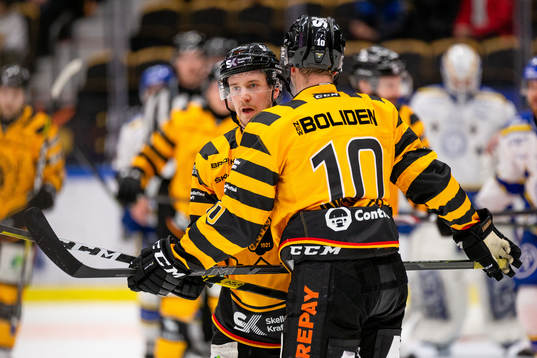 Skellefteås Jonathan Pudas och Joakim Lindström