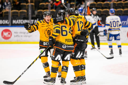 Skellefteås Jonathan Pudas, Jesper Frödén och Adam
