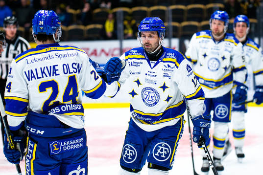 Leksands Thomas Valkvae Olsen och Daniel Olsson Trkulja
