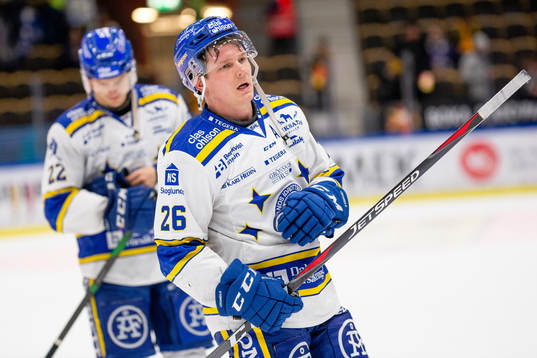 Leksands Patrik Zackrisson deppar