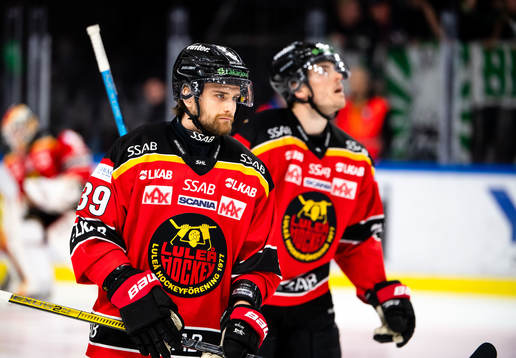 Luleås Pontus Själin deppar