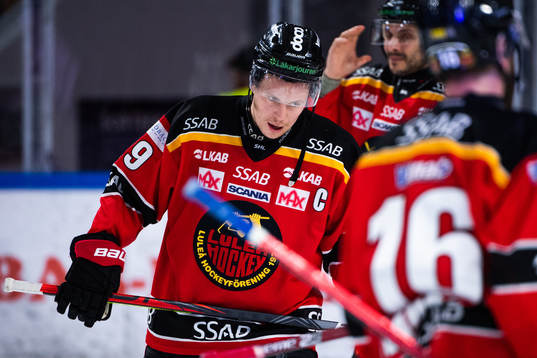 Luleås Erik Gustafsson deppar