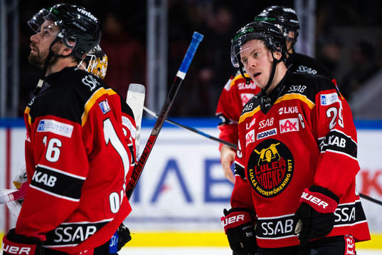 Luleås Erik Gustafsson deppar