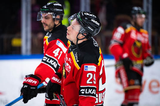 Luleås Erik Gustafsson deppar