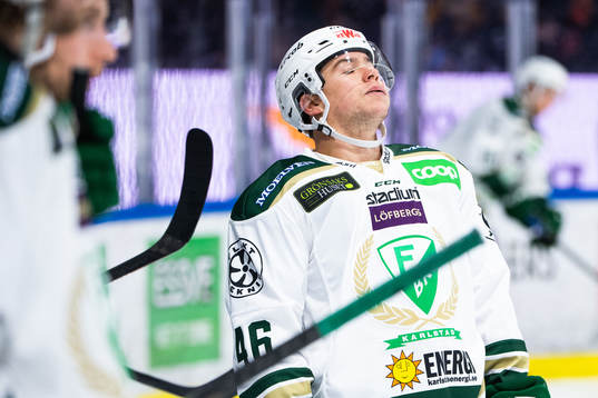 Färjestads Michael Latta deppar