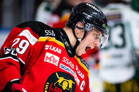 Luleås Erik Gustafsson deppar
