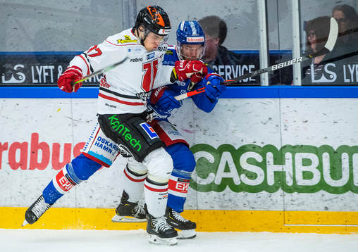 Oskarshamns Markus Modigs och Örebros Glenn Gustafsson