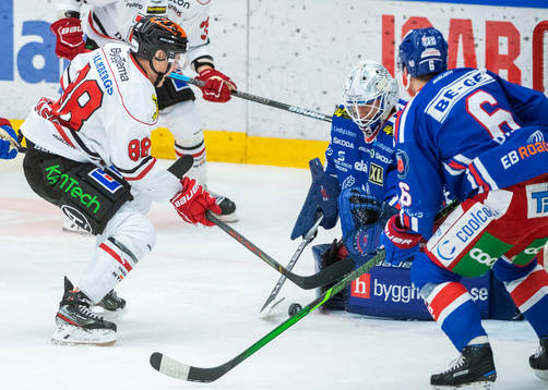 Oskarshamns målvakt Fredrik Pettersson-Wentzel och