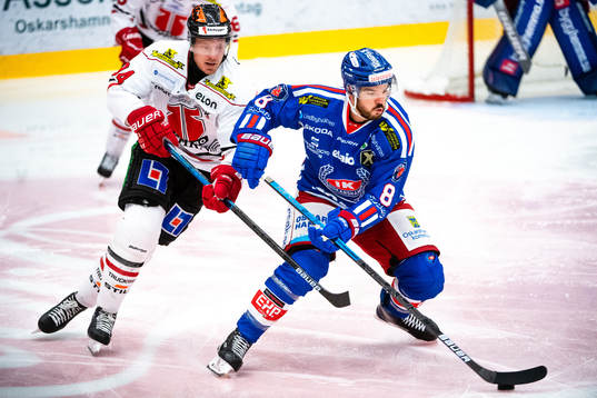 Örebros Ryan Stoa och Oskarshamns Simon Després