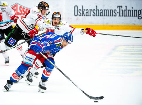 Oskarshamns Johannes Salmonsson och Örebros Shane Harper