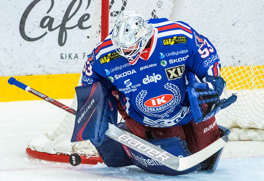 Oskarshamns målvakt Fredrik Pettersson-Wentzel