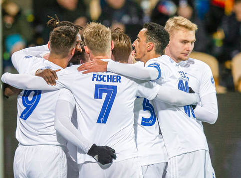 Fotboll, Danska ligan, FC Copenhagen celebration