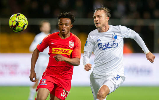 Isaac Atanga (35), FC Nordsjælland and Pierre Bengtsson