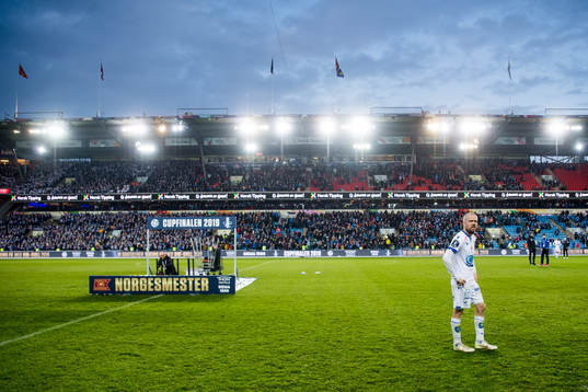 Christian Grindheim of Haugesund looks dejected