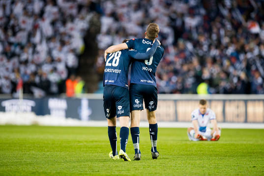 Kristian Thorstvedt and Runar Ullaland Hove of Viking