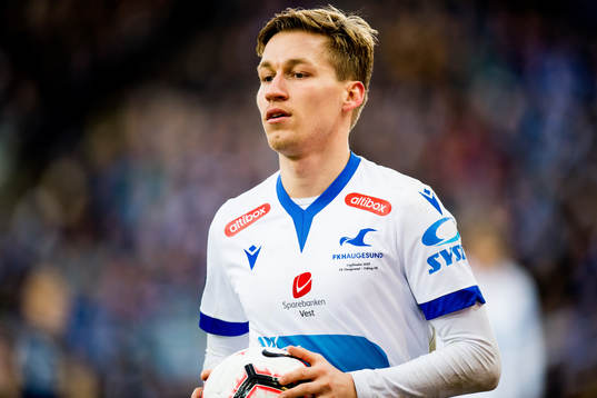 Niklas Sandberg of Haugesund
