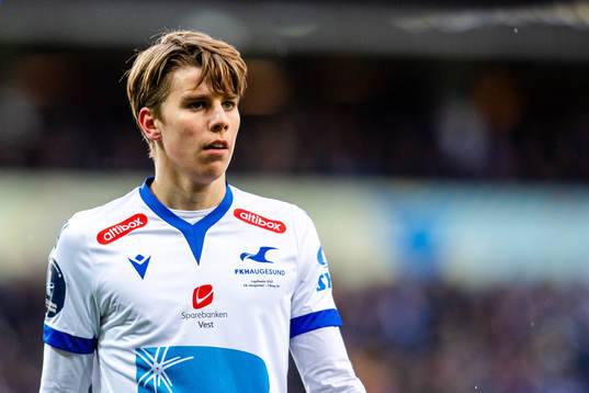 Martin Samuelsen of Haugesund