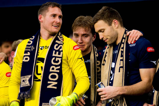 Goalkeeper Iven Austbø, Kristian Thorstvedt and Runar