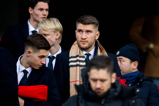 Axel Andresson of Viking in the stands