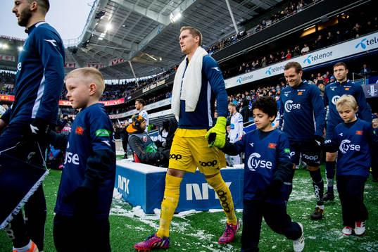 Goalkeeper Iven Austbø of Viking