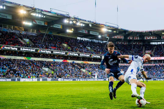 Sondre Flem Bjørshol of Viking and Kristoffer Velde of
