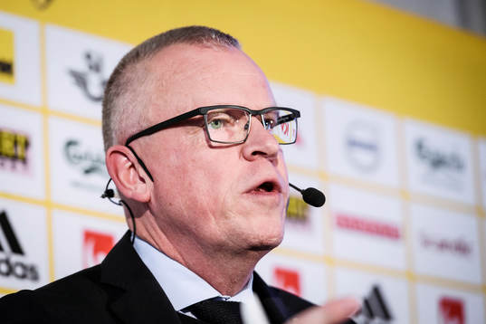 Head coach Janne Andersson of the Swedish national football