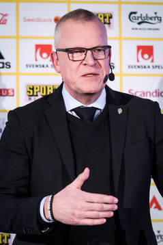 Head coach Janne Andersson of the Swedish national football