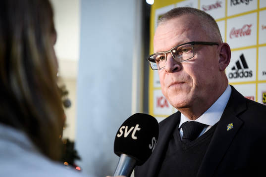 Head coach Janne Andersson of the Swedish national football