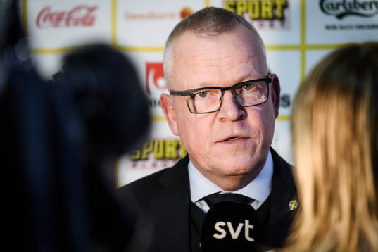 Head coach Janne Andersson of the Swedish national football