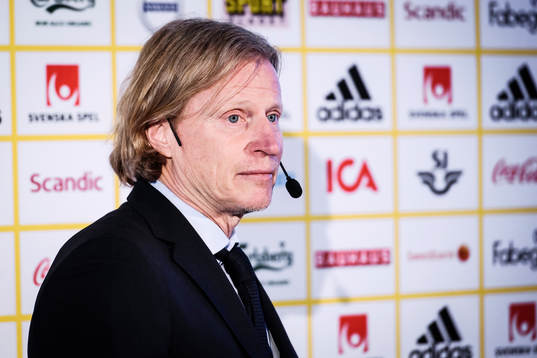 Team manager Stefan Pettersson of the Swedish national