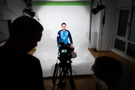 s damlag, fotograferad på stadion i Malmö