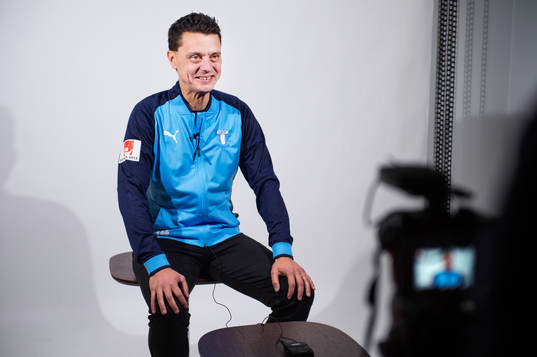 s damlag, fotograferad på stadion i Malmö