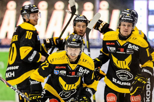Västerås Viktor Hertzberg jublar