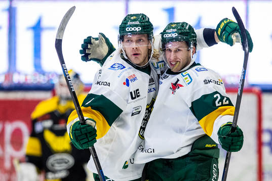Björklövens Olle Liss jublar