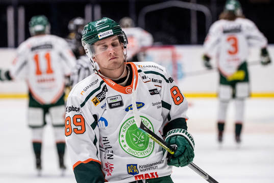 Kristianstads Dennis Finn Olsson deppar