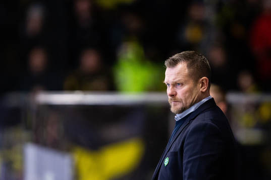 Björklövens tränare Joakim Fagervall