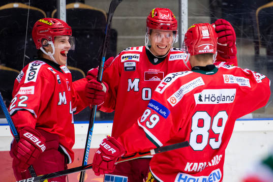 Modos Jonathan Johansson, Adam Tambellini och Patrik