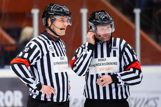 Domare Johan Nordlöf och David Bergman