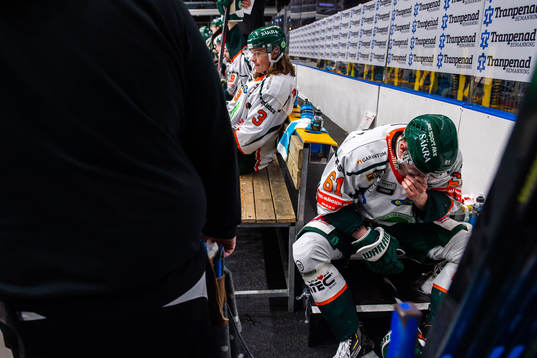 Kristianstads Malte Sjögren har ont
